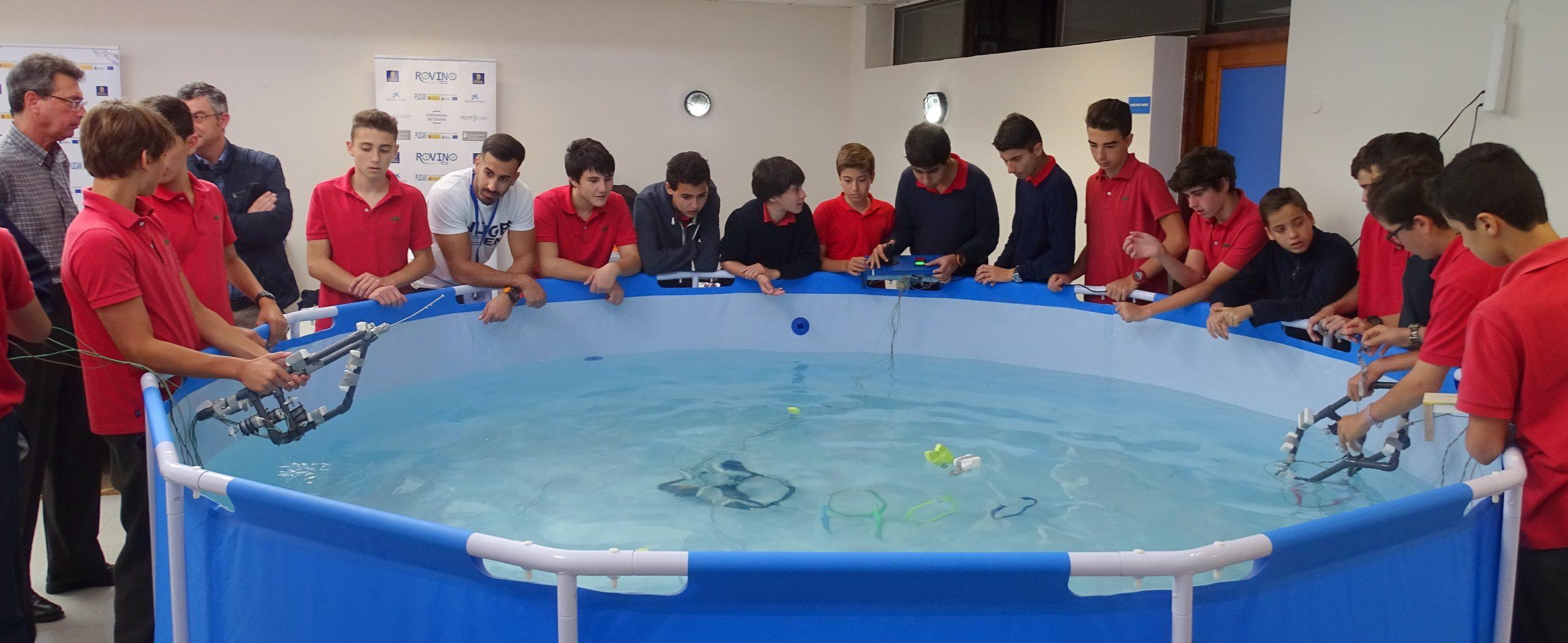 Taller de robótica submarina