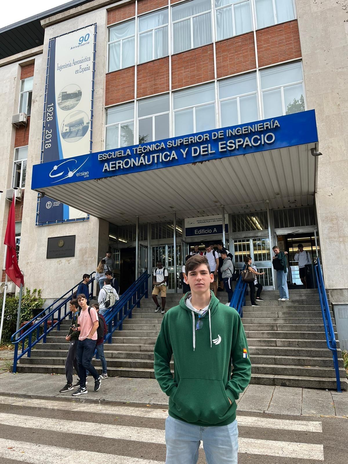 Eduardo García Santana Premio Extraordinario de Bachillerato
